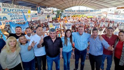 Jaldo encabezó un acto en apoyo a candidatos de Unión por la Patria