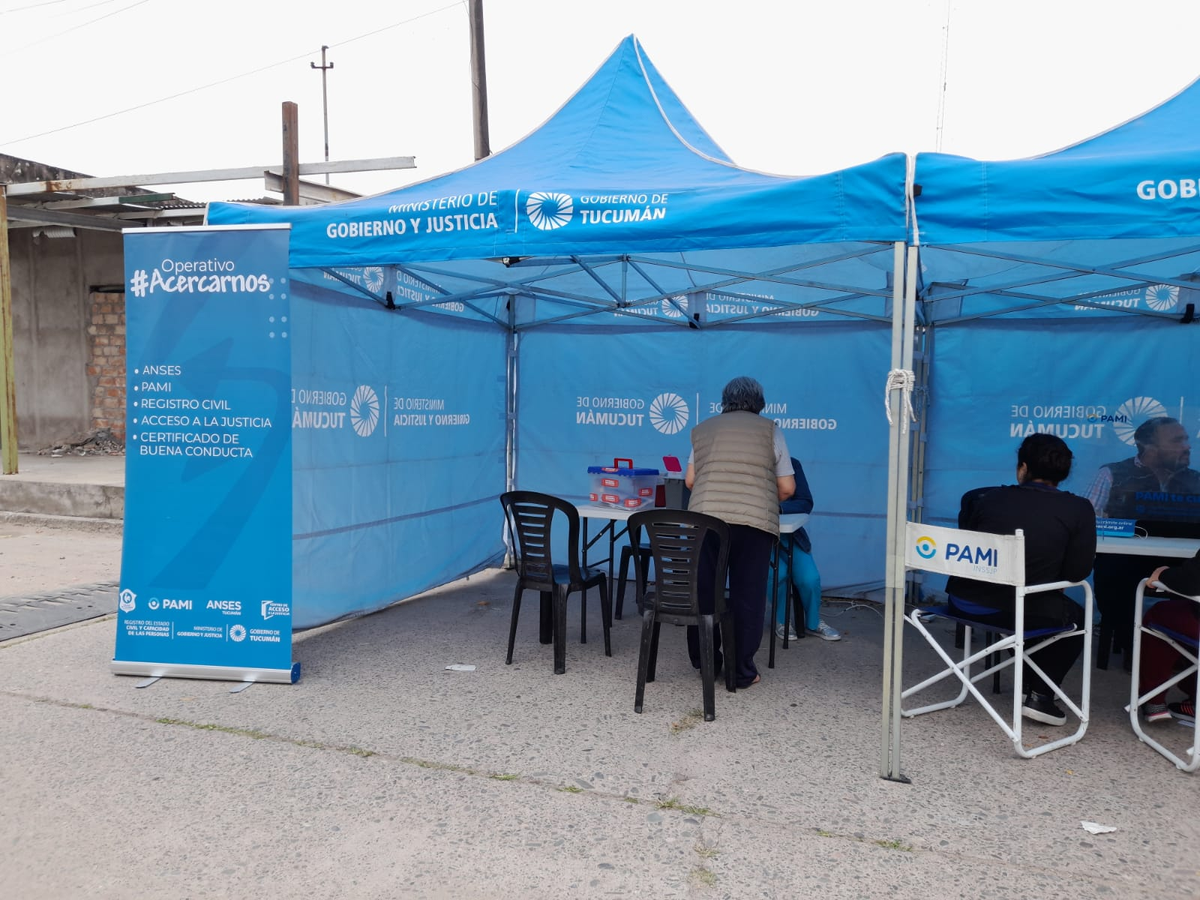 Relanzaron el programa Acercarnos que lleva distintos servicios del Estado a la gente. 