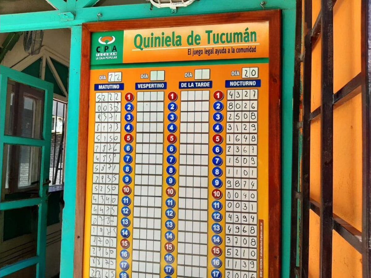 Se suma un nuevo sorteo en la Quiniela de Tucumán