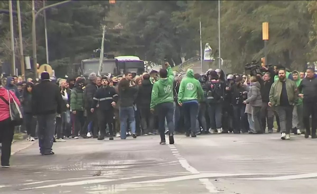 Dos detenidos en la protesta realizada por trabajadores del INTI