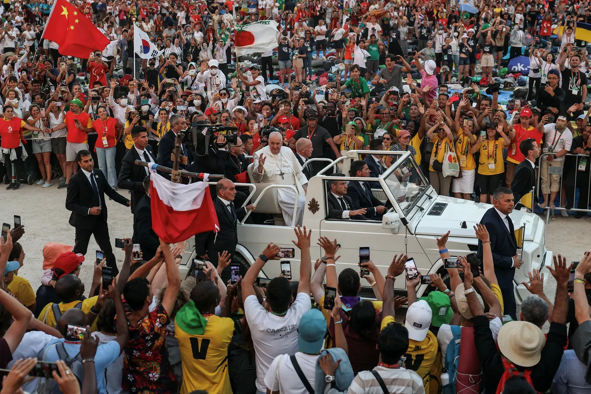 El papa Francisco cerró la Jornada Mundial de la Juventud