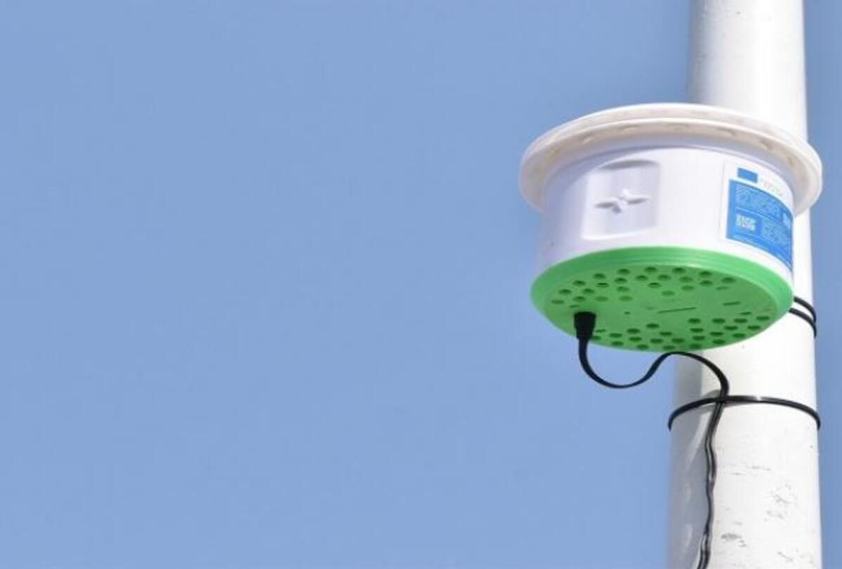 Se instalan los primeros sensores de aire en municipios