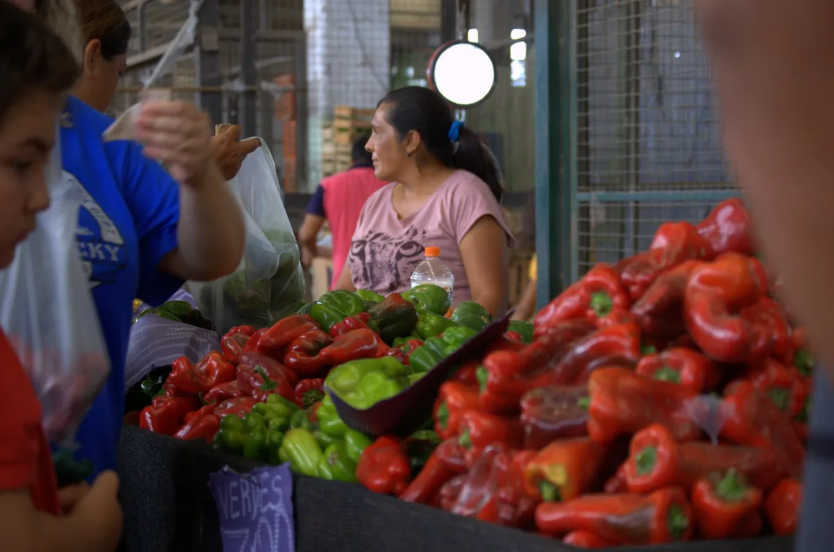 El Mercofrut con precios accesibles espera un repunte en las ventas. 