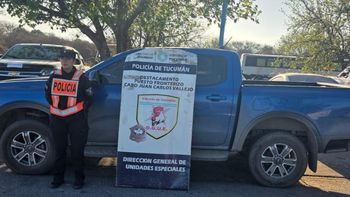 Cabo Vallejo: Retienen una camioneta con pedido de secuestro