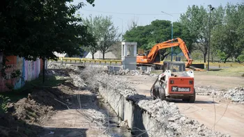 Ejecutan una obra clave para evitar anegamientos en la zona sureste de la capital