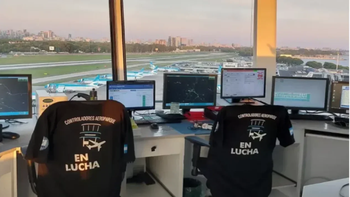 Paro de controladores aéreos: dictan la conciliación obligatoria