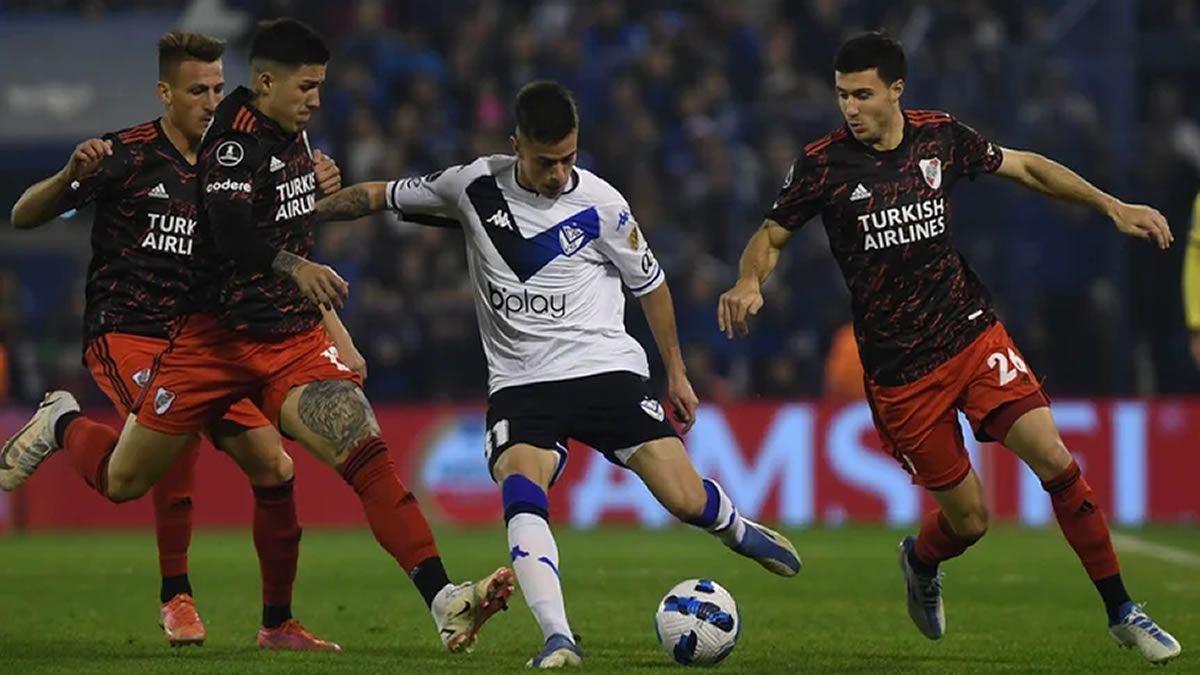Copa Libertadores: Vélez venció a River por la mínima