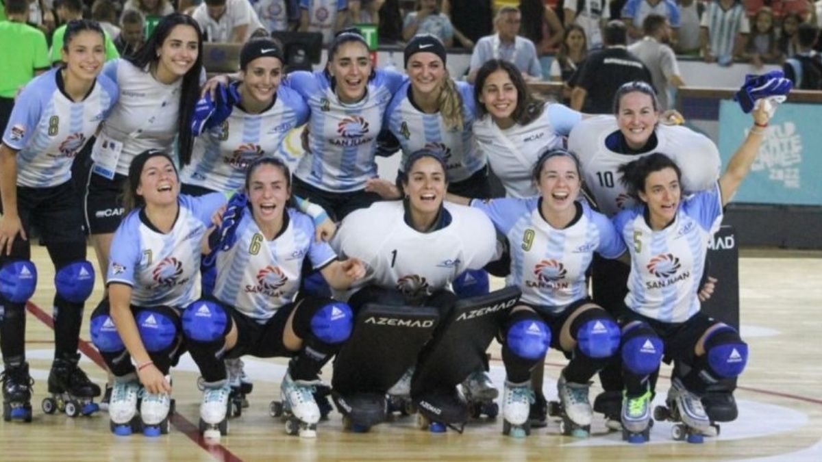 Argentina salió campeón del mundo en hockey sobre patines