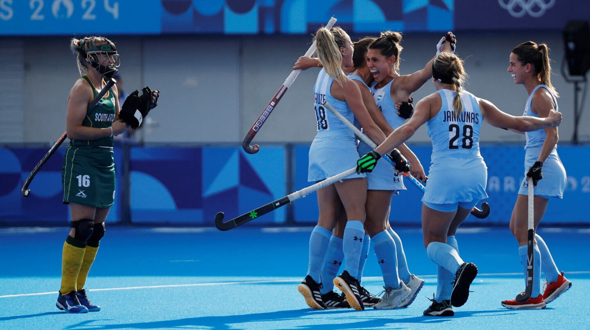 Las Leonas ganaron su segundo partido en Par&iacute;s 2024 (Foto: TN)