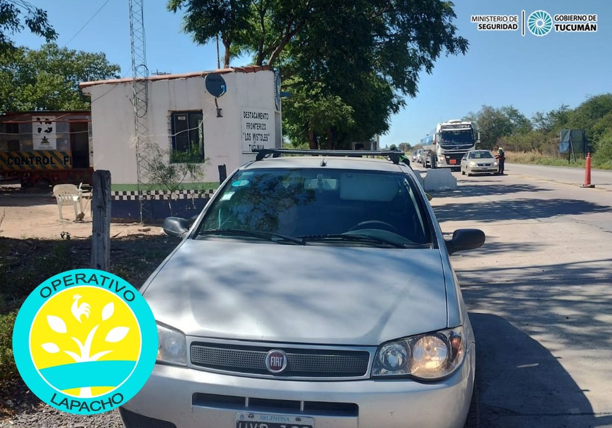 Operativo Lapacho: retienen dos automóviles y una motocicleta
