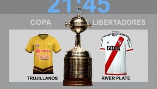 River goleó a Trujillanos en su debut en la Copa Libertadores