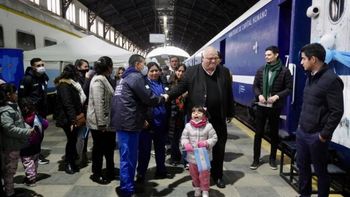 El tren socio sanitario 9 de Julio continúa prestando servicios en Capital