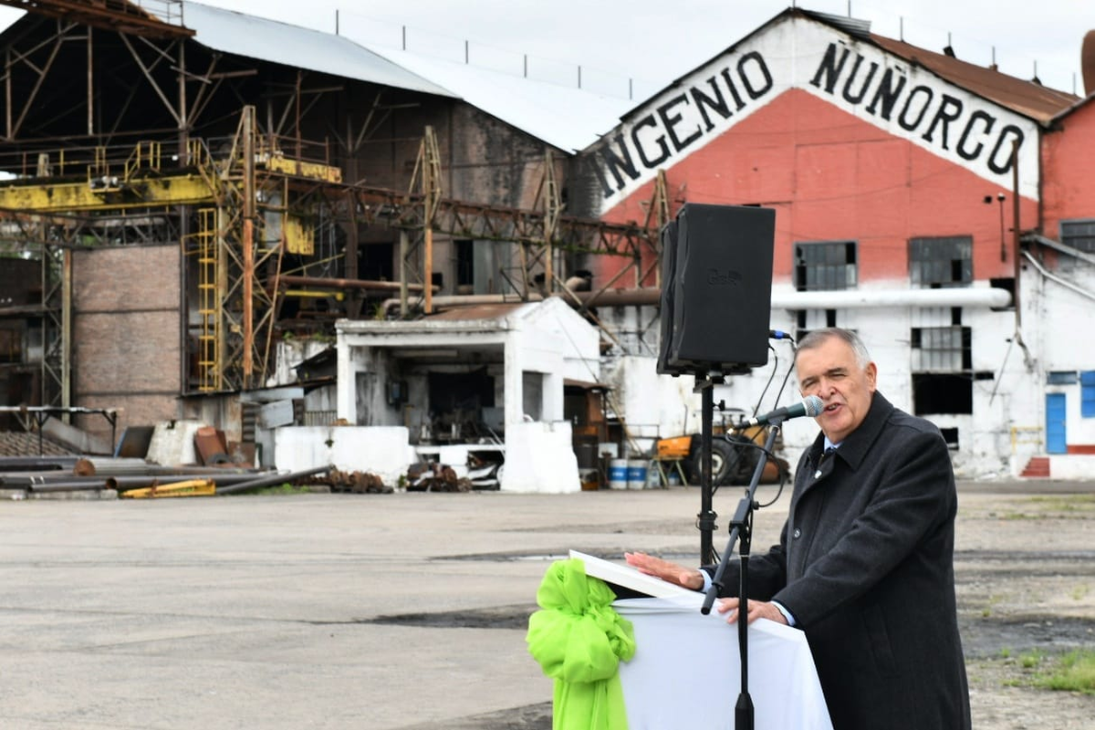Jaldo encabezó el inicio de la Zafra 2023 del Ingenio Ñuñorco