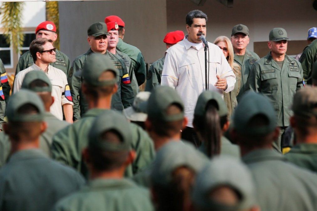 Maduro llamó a capturar a cualquier “traidor” en las Fuerzas Armadas