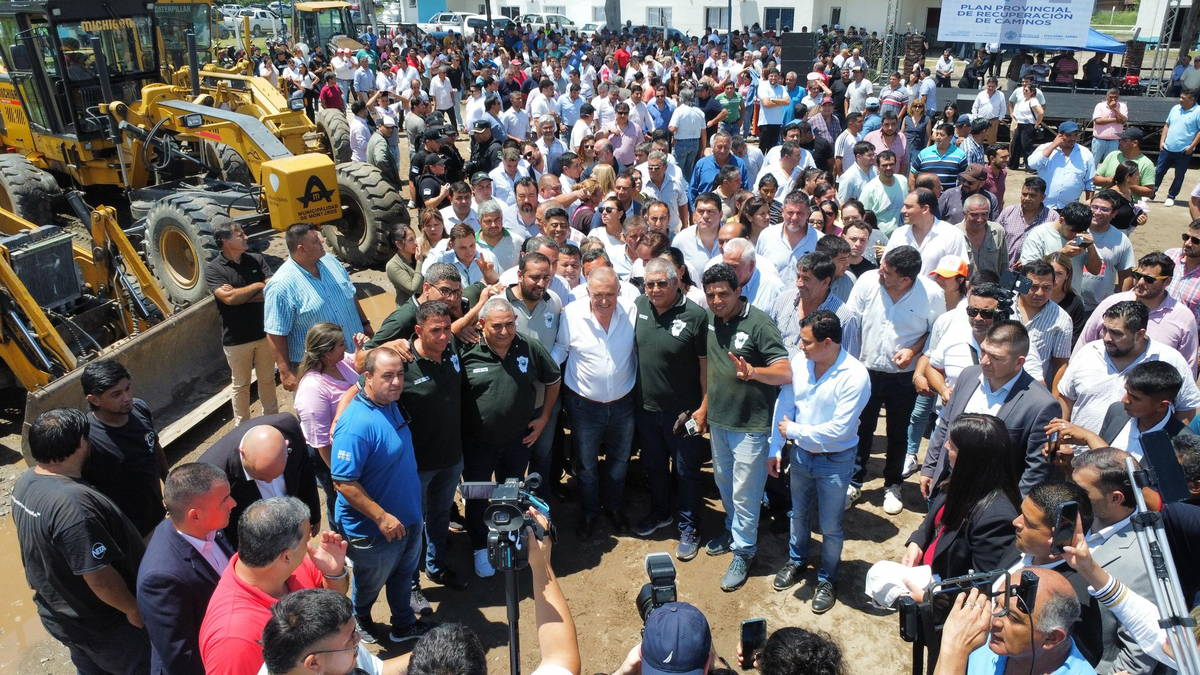 Jaldo lanzó el Plan Provincial de Recuperación de Caminos