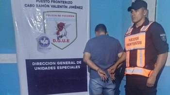 Puesto fronterizo: aprehendieron a un hombre que portaba un revólver