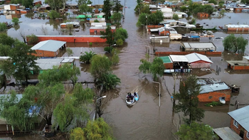 Un hombre falleció por las inundaciones en Buenos Aires