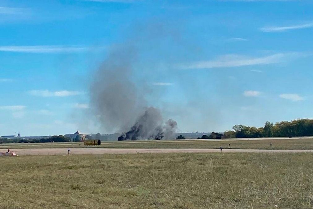 Texas: chocaron dos aviones y fallecieron seis personas