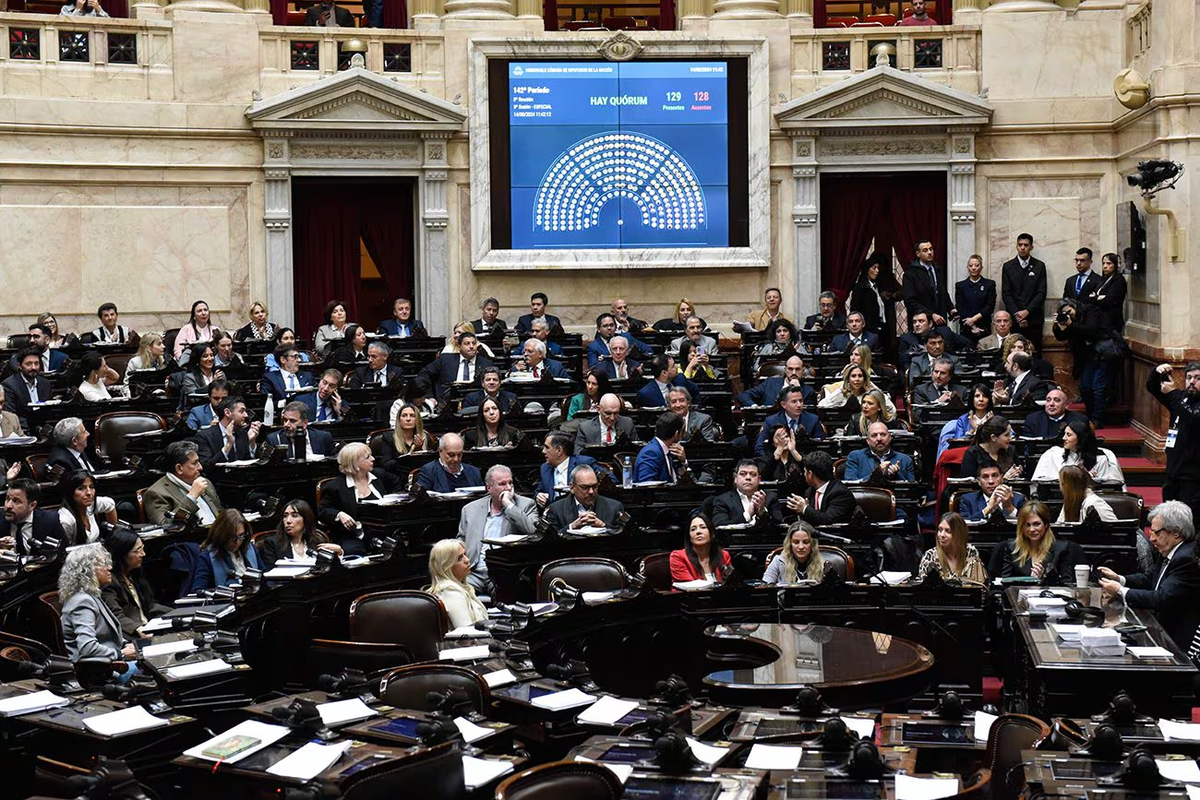 Diputados aprob&oacute; y gir&oacute; al Senado el proyecto que declara la esencialidad educativa. (Foto: La Voz del Interior) &nbsp;