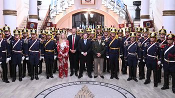 Aniversario del Regimiento de Granaderos a Caballo: Milei estuvo en el acto