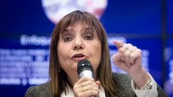 Patricia Bullrich mencionó que la emergencia ignea podría ser tratada en extraordinarias