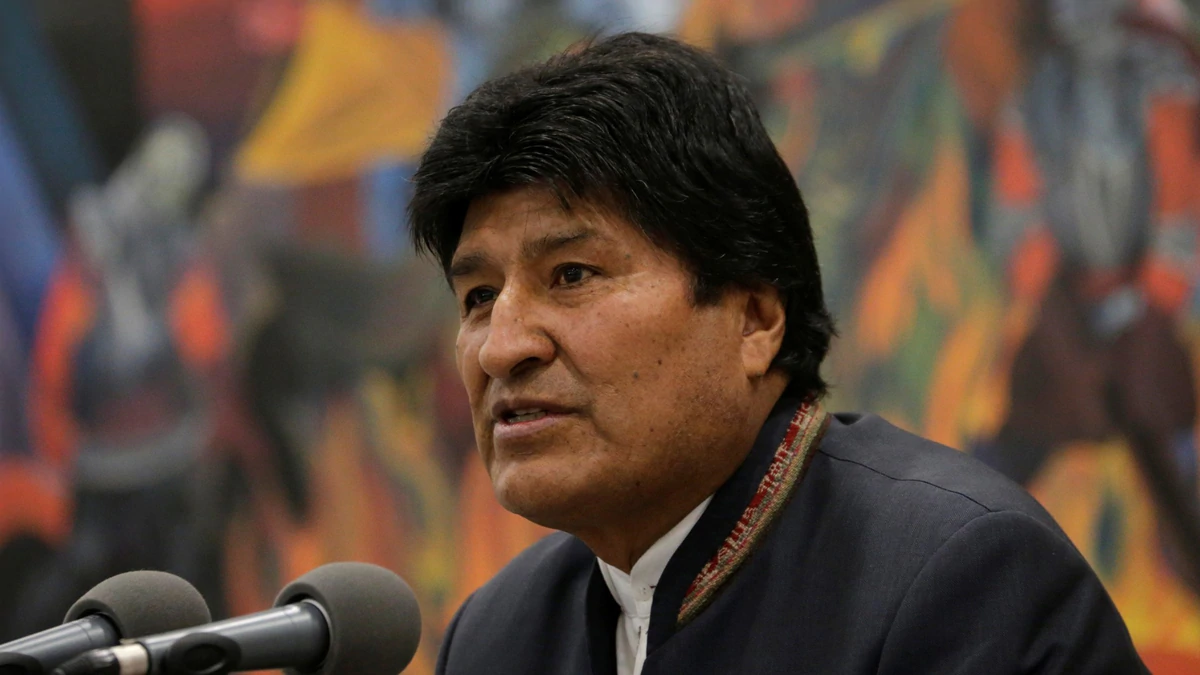 El presidente de Bolivia
