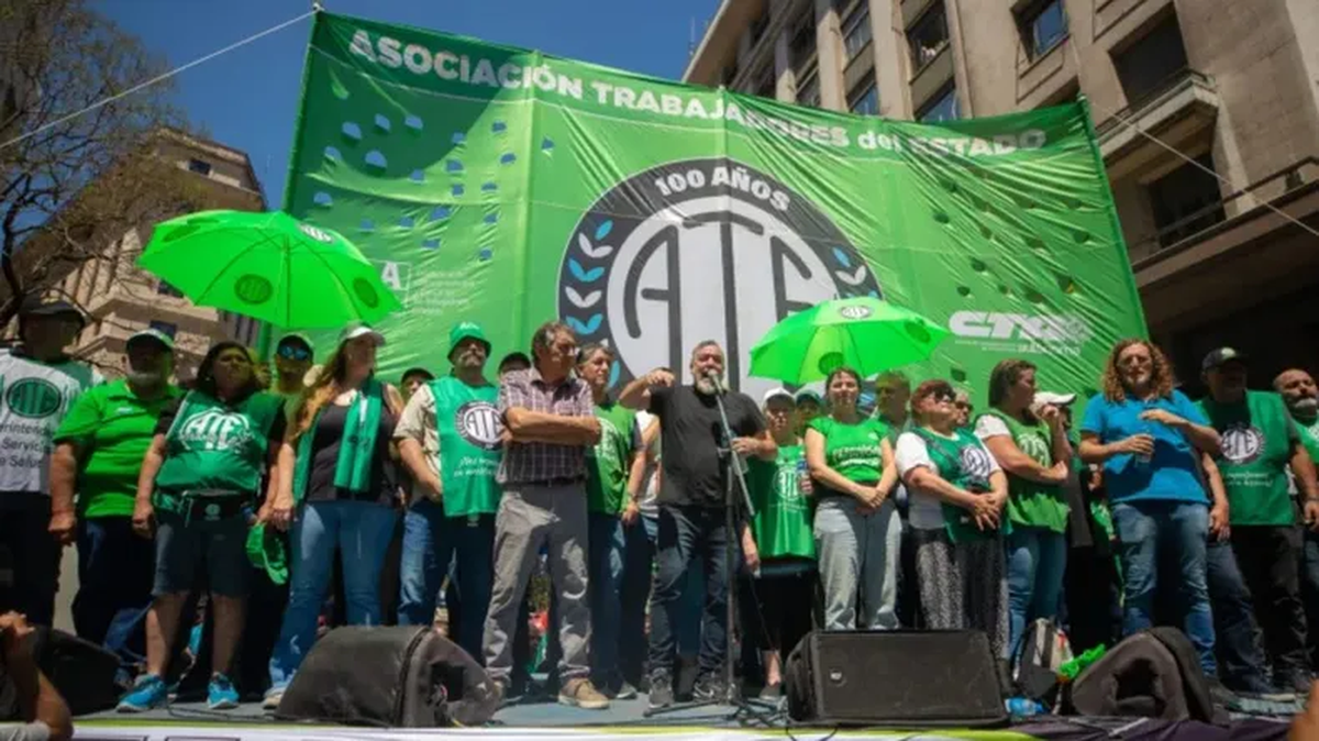 El Gobierno va detrás de los empleados estatales. Foto: C5N