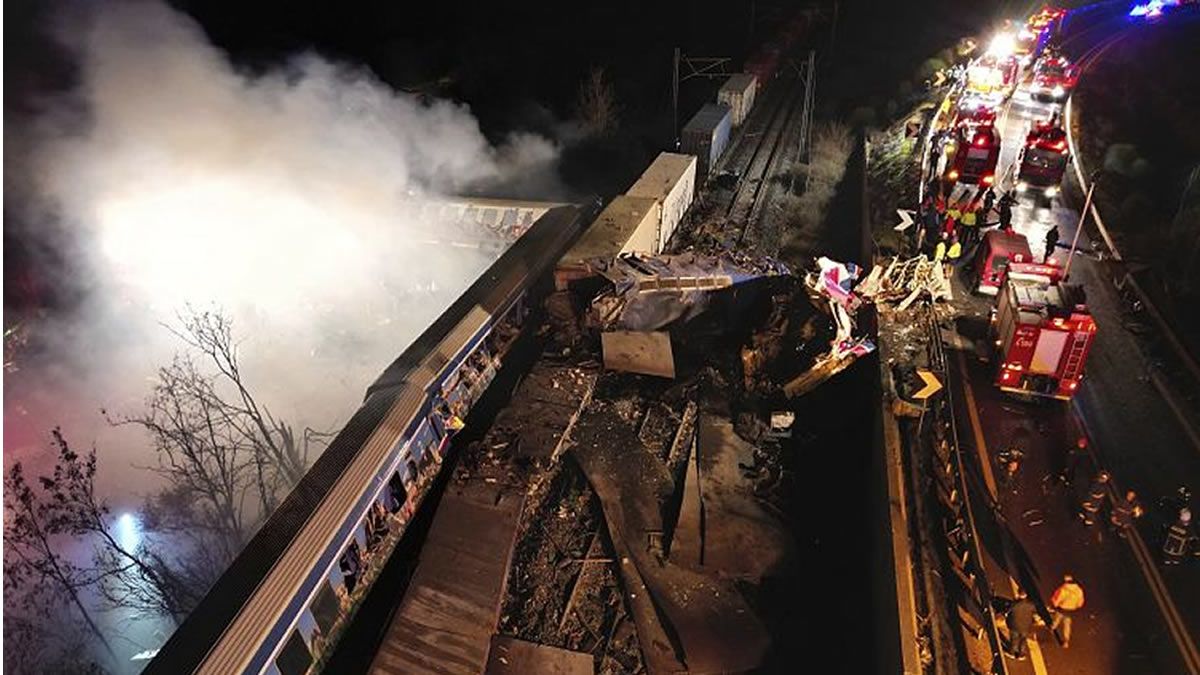 Choque de trenes en Grecia: Al menos hubo 36 muertos confirmados