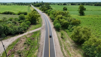 La Provincia finalizó la repavimentación de la Ruta 325 en Monteros