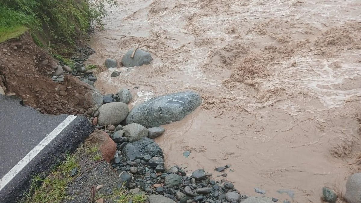 La situación del Río Lules: 