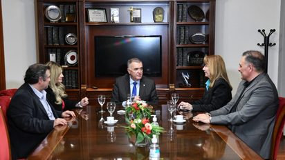 Jaldo recibió a los intendentes de Las Talitas y Lules