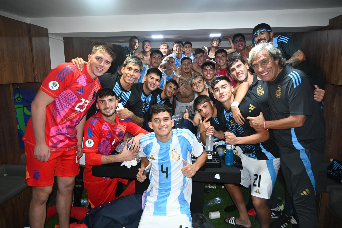 La Selección Argentina aplastó a Brasil en el Sudamericano Sub 20: 6 a 0