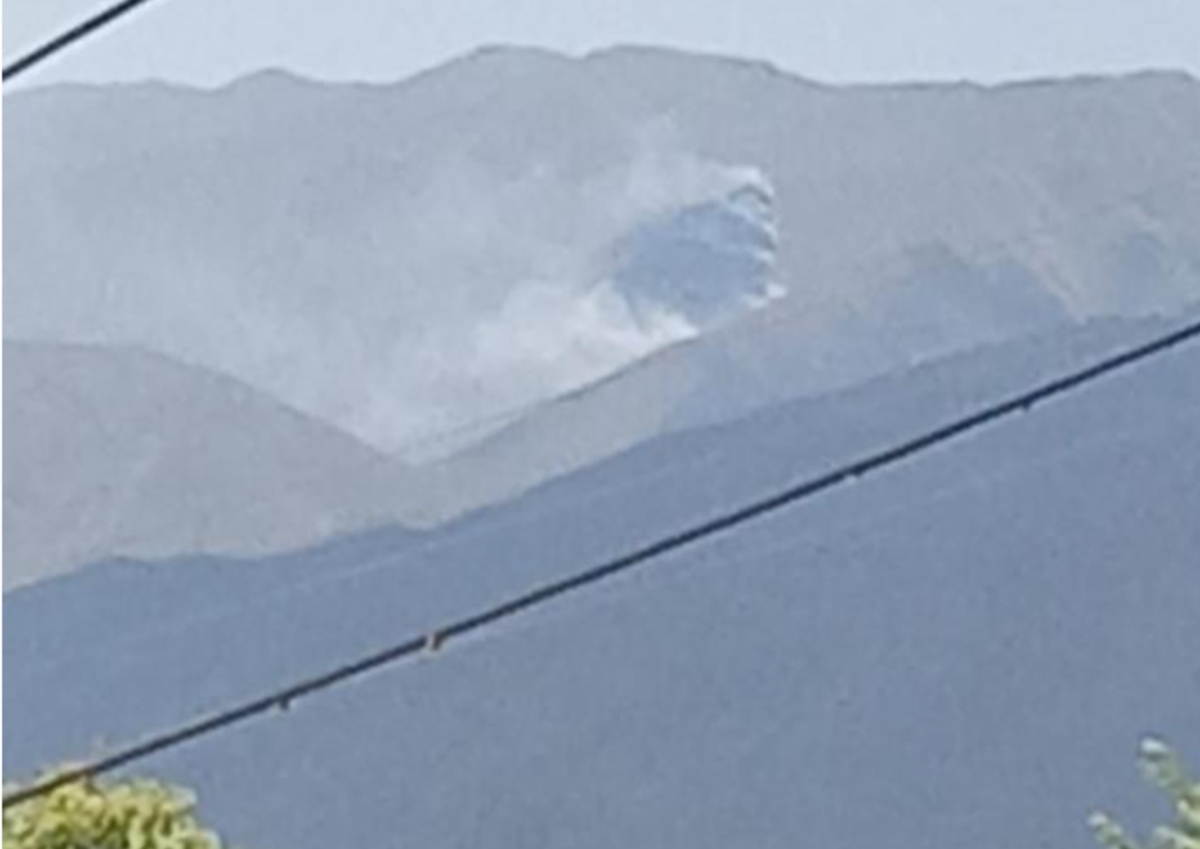 Tafí del Valle: se registró un incendio en El Rodeíto