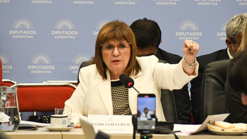 Bullrich compartió un video con una canción de Lali