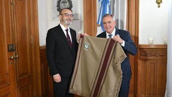 El Gobernador recibió al embajador de Ucrania y afianzó vínculos bilaterales
