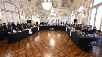 Jaldo y Monteoliva encabezaron el Consejo Federal de Seguridad Interior