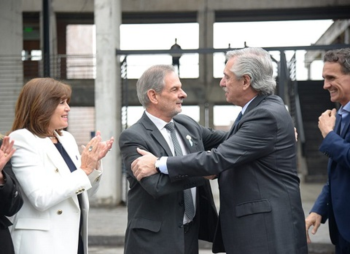 Alberto Fernández inauguró obras en la UNT. 
