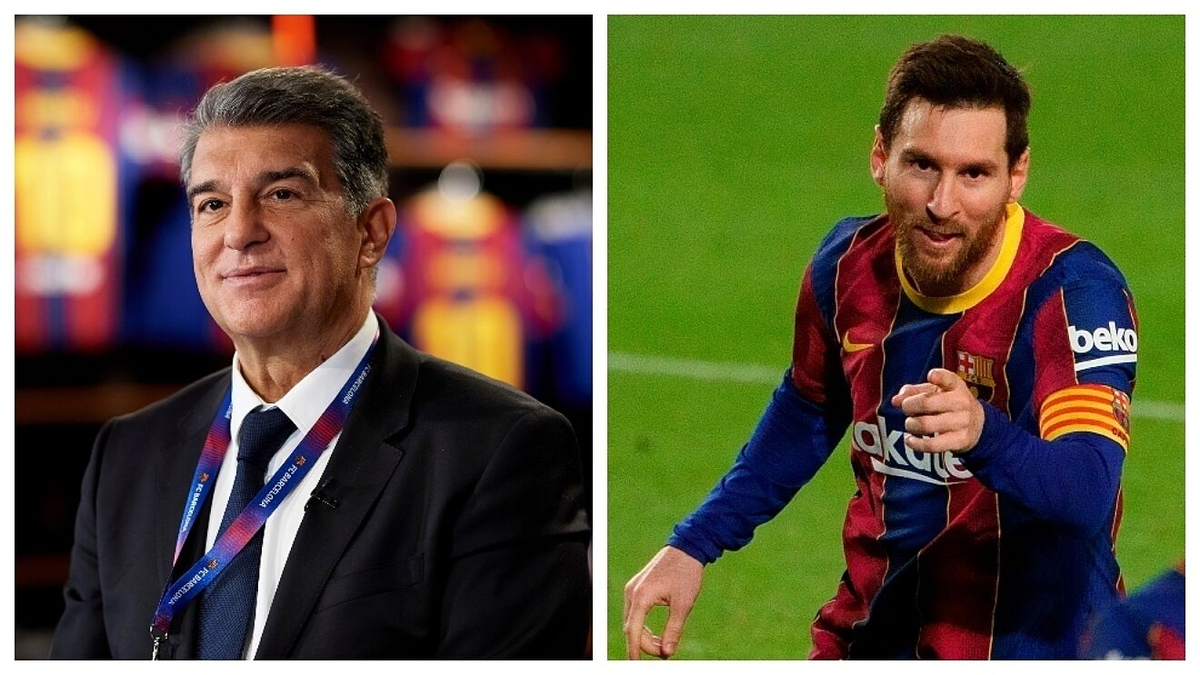 El presidente del Barcelona reconoció que hubo contacto con Messi