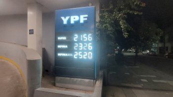 Tras la suba, así quedaron los precios de YPF en Tucumán
