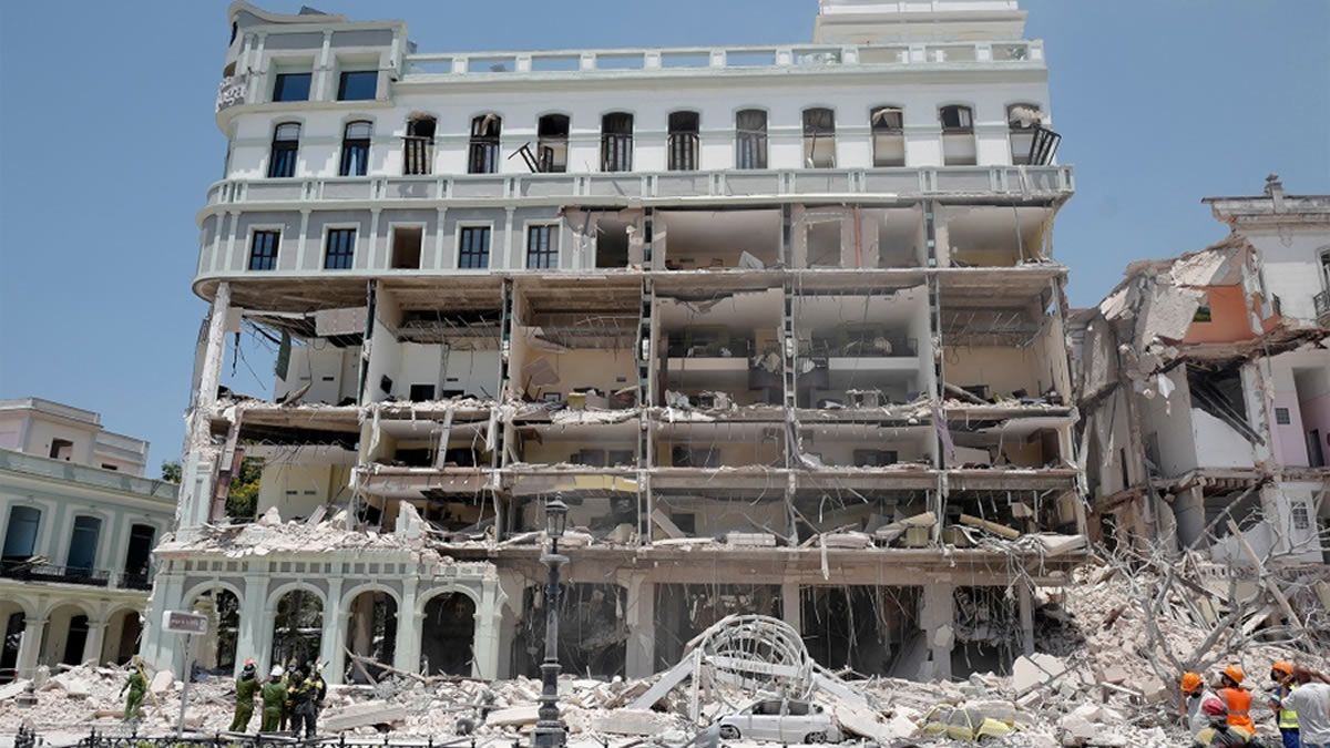 Ya son 31 los fallecidos por la explosión del hotel en Cuba
