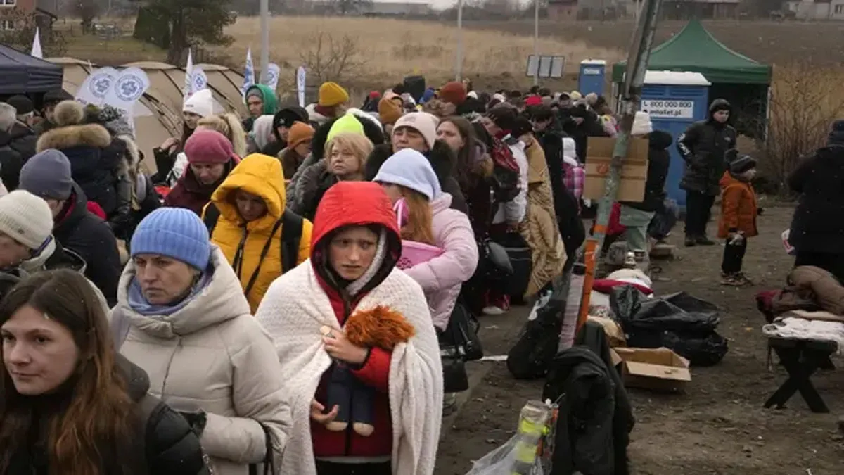 Guerra en Ucrania: el mundo superó los 100 millones de refugiados