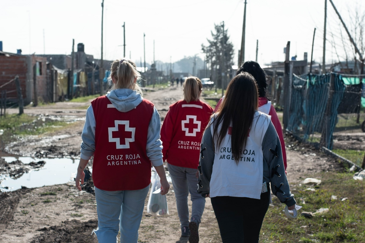 Cruz Roja Argentina realiza su primera colecta nacional