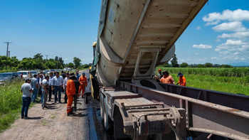 La repavimentación de la Ruta 331 en Aguilares entra en su etapa final