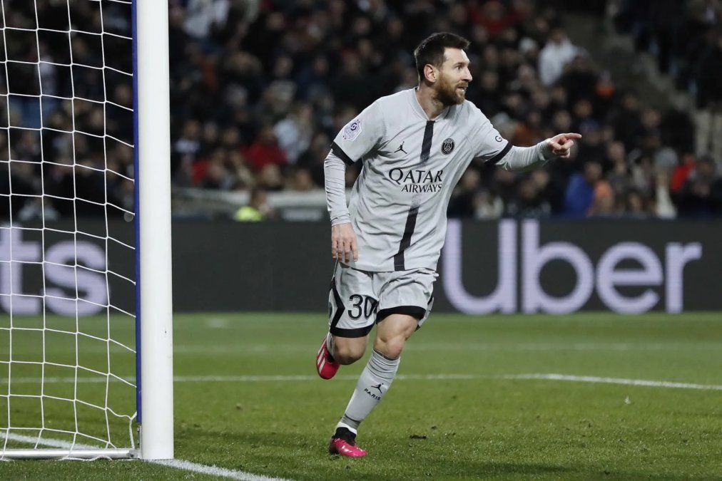 Lionel Messi anotó un gol en el triunfo del PSG