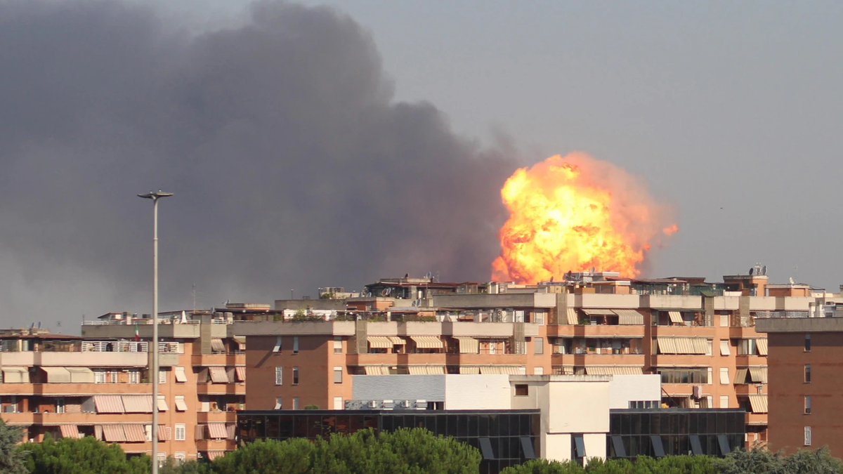 Roma: Más de 20 heridos tras la explosión en una gasolinera