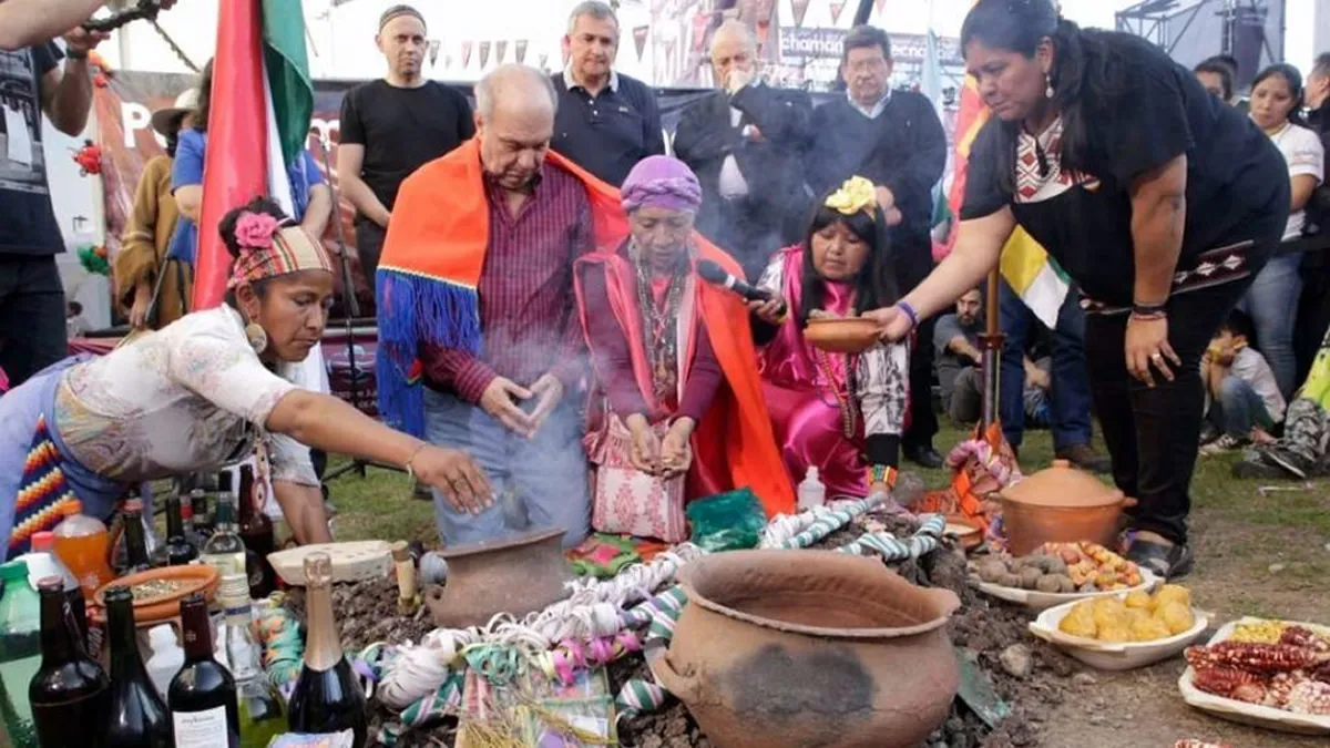 La ceremonia de la Pachamama, un ritual para conectar con la naturaleza.