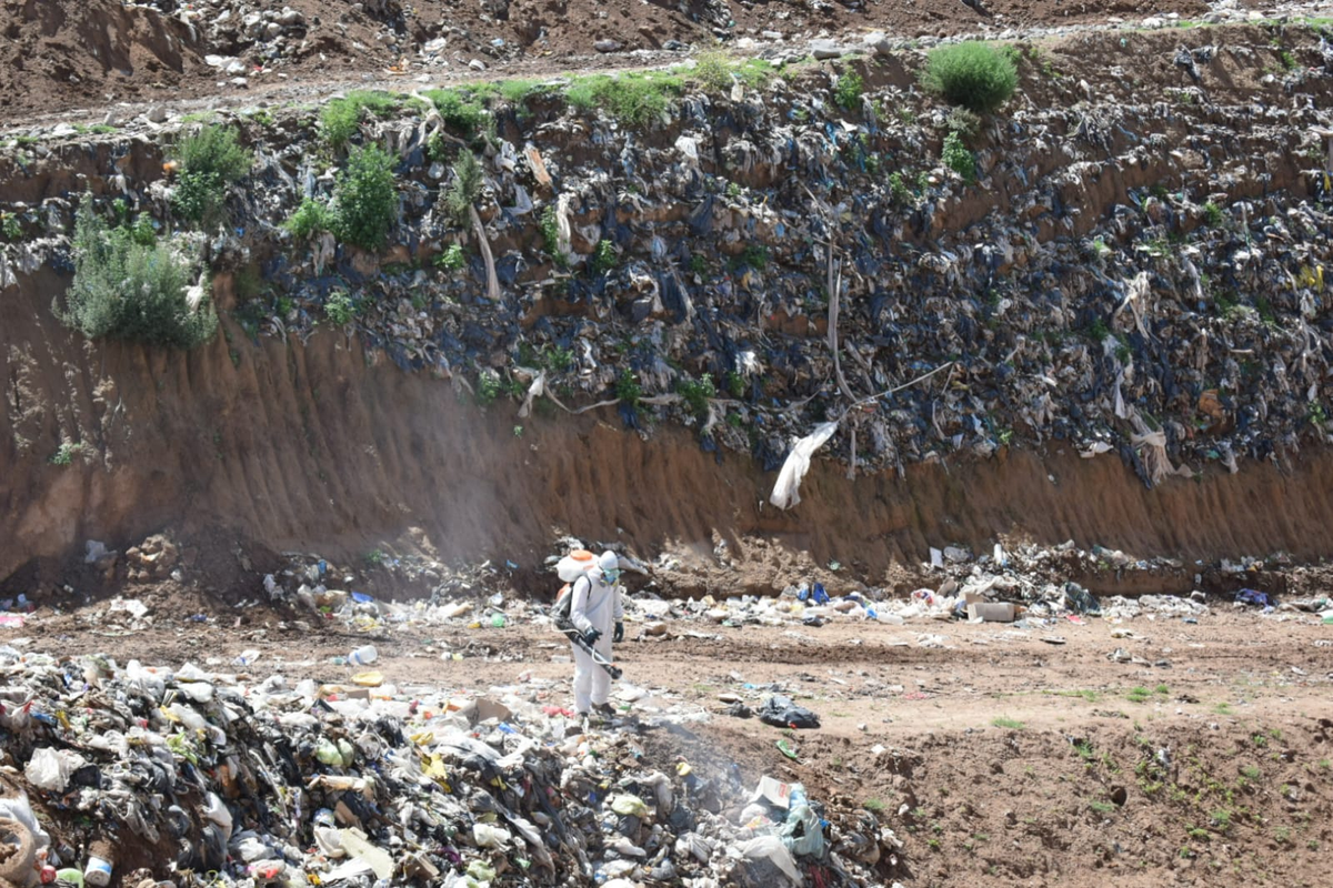El Mollar: Proyectan trasladar el depósito de residuos urbanos