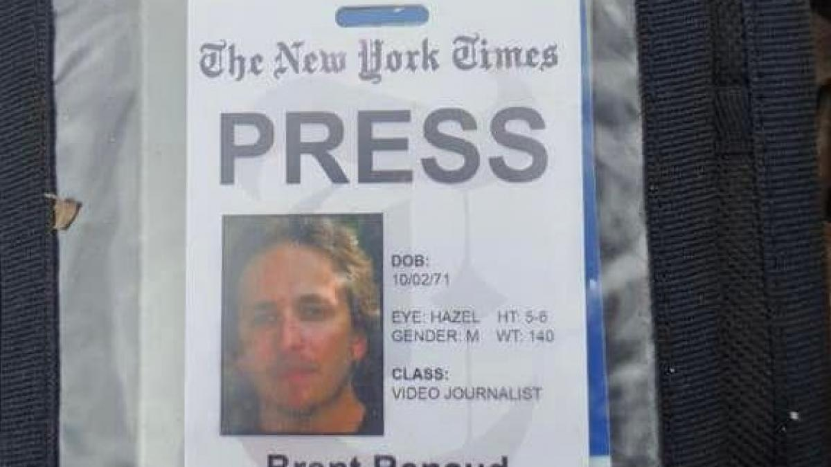 Un periodista estadounidense fue asesinado en Ucrania