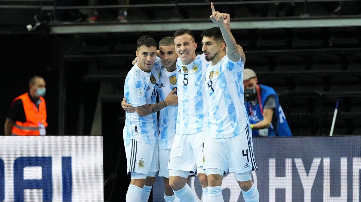 ¡Argentina otra vez finalista del Mundial de futsal!