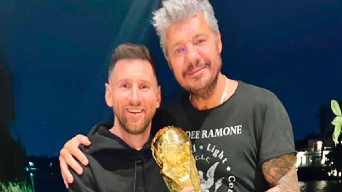 Marcelo Tinelli se reunió con Lionel Messi